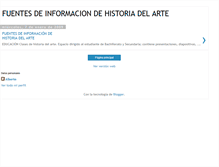 Tablet Screenshot of historiadelarte-alberto.blogspot.com