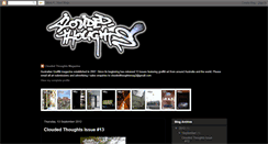 Desktop Screenshot of cloudedthoughtsmag.blogspot.com