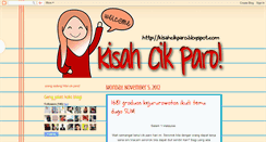 Desktop Screenshot of kisahcikparo.blogspot.com