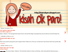 Tablet Screenshot of kisahcikparo.blogspot.com