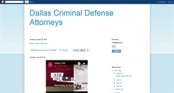 Desktop Screenshot of dallascriminalattorneys.blogspot.com