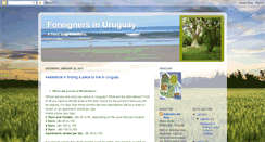 Desktop Screenshot of foreignersinuruguay.blogspot.com