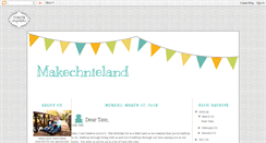 Desktop Screenshot of makechnieland.blogspot.com