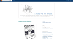 Desktop Screenshot of logiqueducoeur.blogspot.com