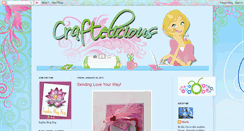 Desktop Screenshot of craftelicious.blogspot.com