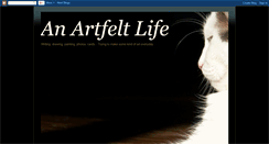 Desktop Screenshot of anartfeltlife.blogspot.com