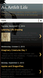 Mobile Screenshot of anartfeltlife.blogspot.com