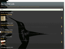 Tablet Screenshot of anartfeltlife.blogspot.com
