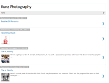Tablet Screenshot of kunzphotography.blogspot.com