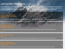 Tablet Screenshot of advocate-practice.blogspot.com