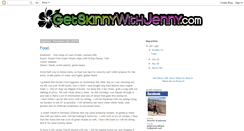 Desktop Screenshot of getskinnywithjenny.blogspot.com