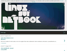 Tablet Screenshot of linux4netbook.blogspot.com