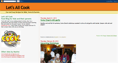 Desktop Screenshot of letsallcook.blogspot.com