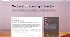 Desktop Screenshot of medievalistrunningincircles.blogspot.com