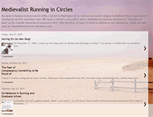 Tablet Screenshot of medievalistrunningincircles.blogspot.com