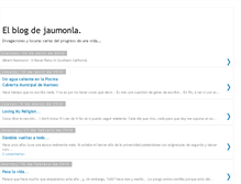 Tablet Screenshot of jaumonla.blogspot.com