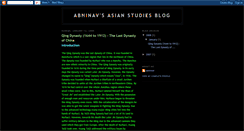 Desktop Screenshot of abhinavris2007.blogspot.com