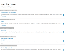 Tablet Screenshot of lcurve.blogspot.com