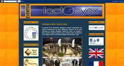 Desktop Screenshot of lactocyexeventos.blogspot.com