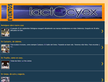 Tablet Screenshot of lactocyexeventos.blogspot.com