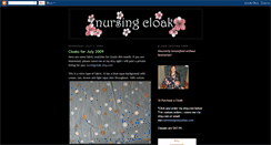 Desktop Screenshot of nursingcloak.blogspot.com