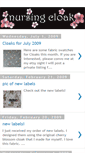 Mobile Screenshot of nursingcloak.blogspot.com