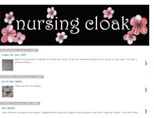 Tablet Screenshot of nursingcloak.blogspot.com