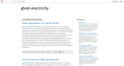 Desktop Screenshot of ghost-electricity.blogspot.com