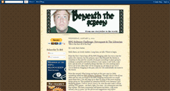 Desktop Screenshot of beneaththescreen.blogspot.com