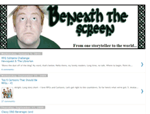 Tablet Screenshot of beneaththescreen.blogspot.com