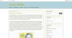 Desktop Screenshot of margothings.blogspot.com