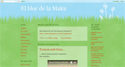 Desktop Screenshot of elblocdelamaku.blogspot.com