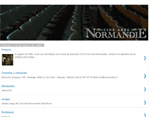 Tablet Screenshot of cinenormandie.blogspot.com
