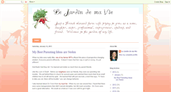 Desktop Screenshot of lejardindemavie.blogspot.com
