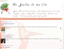 Tablet Screenshot of lejardindemavie.blogspot.com