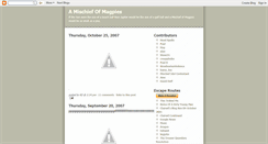 Desktop Screenshot of amischiefofmagpies.blogspot.com
