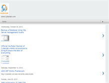 Tablet Screenshot of cybarlab.blogspot.com