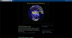 Desktop Screenshot of nssbrasil.blogspot.com