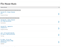 Tablet Screenshot of flixhousemusic.blogspot.com