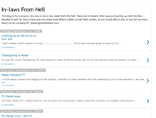 Tablet Screenshot of inlaws-from-hell.blogspot.com