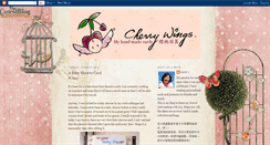 Desktop Screenshot of cherrywingscards.blogspot.com