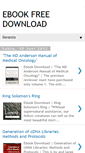 Mobile Screenshot of downloadebookhere.blogspot.com