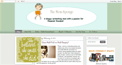 Desktop Screenshot of momsponge.blogspot.com