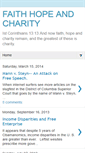 Mobile Screenshot of faithhopeandcharity.blogspot.com