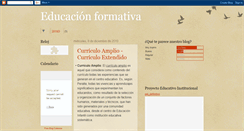 Desktop Screenshot of educacion-formativa.blogspot.com