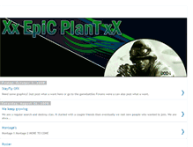 Tablet Screenshot of epicplant.blogspot.com