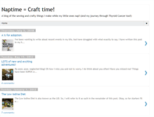 Tablet Screenshot of naptimecraftmommy.blogspot.com