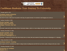 Tablet Screenshot of caribbeanstudent.blogspot.com