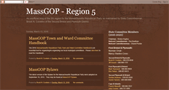 Desktop Screenshot of massgop5.blogspot.com