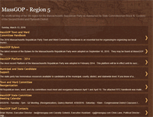 Tablet Screenshot of massgop5.blogspot.com